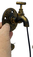 Load image into Gallery viewer, Industrial Water Faucet Lighting Fixtures Set of 4 Rustic Farmhouse Steampunk
