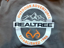 Load image into Gallery viewer, Realtree Sweatshirt Adult Extra Large Gray Outdoor Drawstring Hoodie Pullover
