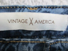 Load image into Gallery viewer, Vintage America Jeans Womens 36x24 Skinny Animal Print Leopard Denim Ladies
