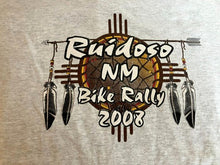 Load image into Gallery viewer, RuiDoso Bike Rally Shirt Adult 2X Gray Biker Motorcycle 2008 New Mexico Mens

