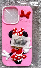 Load image into Gallery viewer, Minnie Mouse iPhone 13 Pro Max Phone Case Silicone Cover Pink  NEW
