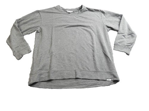 Orvis Sweater Adult Medium Gray Fleece Modal Spandex Outerwear Pullover Mens