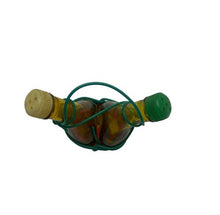 Load image into Gallery viewer, Vintage Chianti Salt &amp; Pepper Shakers Bottles Roped Italy Kitchen
