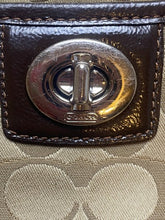 Load image into Gallery viewer, Vintage Coach Purse Shoulder Hobo Bag Signature Logo Crossbody F19259 .
