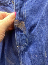 Load image into Gallery viewer, Carhartt Jeans Adult 30x30 Blue Denim Dungaree Fit Carpenter Workwear 382-83 Men
