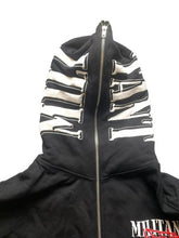 Load image into Gallery viewer, Militant Mentality Sweatshirt Adult 2XL Black Zip Up Hoodie Money Power Mens NWT
