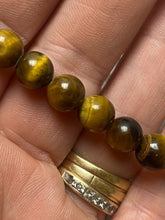 Load image into Gallery viewer, Tiger's Eye Gemstone Necklace Natural Stone Strand 242.1 ct
