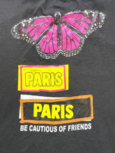 Load image into Gallery viewer, Giovanni La Venganza Shirt Womens 3XL XXXL Black Butterfly Whimsical Paris Lady
