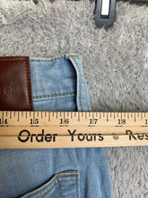 Load image into Gallery viewer, Hollister Jeans Adult 32x32 Blue Denim Destroyed Whiskered Tapered Thrashed Mens
