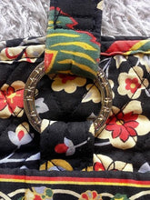 Load image into Gallery viewer, VERA BRADLEY Purse Tote Shoulder Bag Blue Floral Mature Quilted
