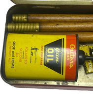 Load image into Gallery viewer, Vintage Outers Gunslick Rifle Cleaning Kit Red Metal Case
