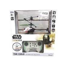 Load image into Gallery viewer, Star Wars Mandalorian Baby Yoda Remote Control RC Helicopter NEW
