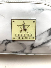Load image into Gallery viewer, Jeffree Star Makeup Bag Cremated  Cosmetic Case White Marble NWOT
