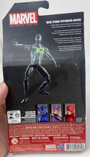 Load image into Gallery viewer, Marvel Infinite Series Big Time Spider Man Black Glow Green Hasbro
