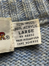Load image into Gallery viewer, VTG McGregor Vest Adult Large Light Blue Argyle Diamond Wool Blend Sweater Mens

