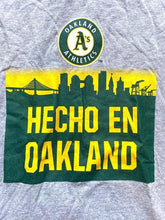 Load image into Gallery viewer, VTG Oakland Athletics Shirt Adult Medium Sport Gray Baseball Team Sportswear Men

