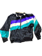 Load image into Gallery viewer, Vintage Dunlop Jacket Adult Extra Large Nylon Windbreaker Full Zip Athletic Mens
