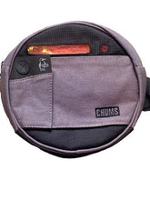 Load image into Gallery viewer, Chums Fanny Pack Black Gray Running Hiking Festival Light Up Flashing
