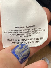 Load image into Gallery viewer, Nike Sweater Womens Medium Black Open Front The London Destroyers XXX Grey Tag
