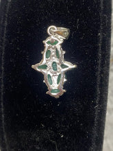 Load image into Gallery viewer, Lot of 4 Pendants Emerald Sapphire Amethyst Citrine Gems Lab Created NEW
