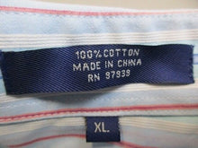 Load image into Gallery viewer, Alan Flusser Shirt Adult Extra Large Button Up Long Sleeve Striped Cotton Mens
