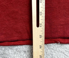 Load image into Gallery viewer, LL Bean Shirt Adult Large Red River Drivers Henley Double Layer Wool Blend Mens
