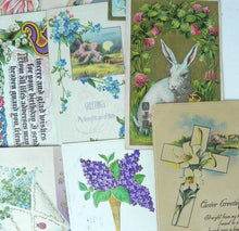 Load image into Gallery viewer, Vintage Embossed Postcards Birthday Easter Lot of 25
