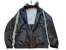 Load image into Gallery viewer, Adidas Jacket Mens Large Hooded Full Zip Windbreaker  Athleisure Outdoors
