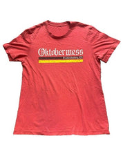 Load image into Gallery viewer, Ocktoberfest Shirt Womens 2XL XXL Heather Red Fredericksburg TX Sportswear

