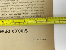 Load image into Gallery viewer, 1911 $100.00 Reward Wanted Poster Seduction Under Promise of Marriage
