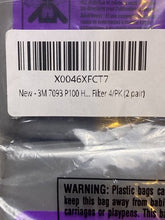Load image into Gallery viewer, 2 PAIR 3M 7093 P100 Particulate Replacement PPE Respiratory Protection Cartridge
