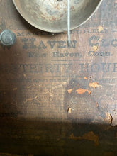 Load image into Gallery viewer, Antique New Haven Thirty Hour Clock Reverse Painted Weight Driven Parts / Repair
