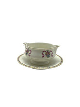 Load image into Gallery viewer, Theodore Haviland St Regis Gravy Boat with Attached Underplate New York Flower
