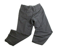 Load image into Gallery viewer, Brooks Brothers 346 Adult 36x33 Black Plated Straight Leg Trouser 100% Wool Mens
