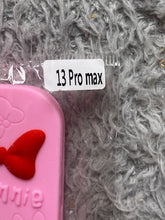 Load image into Gallery viewer, Minnie Mouse iPhone 13 Pro Max Phone Case Silicone Cover Pink  NEW
