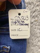 Load image into Gallery viewer, Seven7 Jeans Womens 10 Blue Medium Wash High Rise Skinny Pants Workwear Ladies
