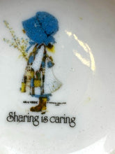 Load image into Gallery viewer, Vintage Holly Hobbie Porcelain Childrens Tea Set Plates 7 Pieces Made in Japan
