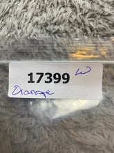 Load image into Gallery viewer, Panda Land Shirt Womens 4 Orange 1/2 Zip Hooded Fishnet Sequins Beaded Calida
