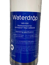 Load image into Gallery viewer, Waterdrop WD-FO2 Whirlpool Water Filter 4396508 Replacement NEW
