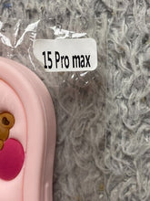 Load image into Gallery viewer, Hello Kitty  iPhone 15 Pro Max Phone Case Lucky Kitty Silicone Pink NEW
