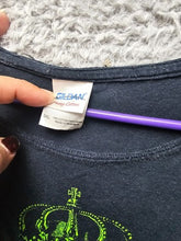 Load image into Gallery viewer, VTG Skull Shirt Adult 3XL Black Snakes Crown Grunge Gothic Streetwear 90s Mens
