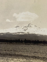 Load image into Gallery viewer, Real Photo Postcard Three Sisters &amp; Broken Top Mc Kenzie Pass Highway Redmond OR
