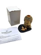 Load image into Gallery viewer, Backflow Magic Incense Burner Buddha Head 13283
