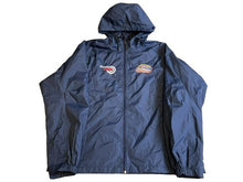 Load image into Gallery viewer, Sport Tek Jacket Adult Large Navy Blue Lightweight Full Zip Windbreaker Mens
