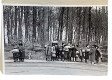 Load image into Gallery viewer, Early 1900's German Photo Album - 50 Photos Family Children Parade Hospital Hike
