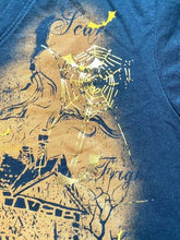 Load image into Gallery viewer, Pumpkin Shirt Womens 2X Black Halloween Witching Hour Haunting Horror Plus Lady
