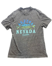 Load image into Gallery viewer, Las Vegas Nevada Shirt Womens Large Gray Fabulous Spell Out Streetwear Ladies
