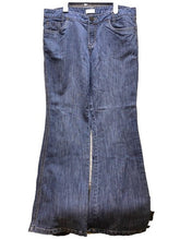Load image into Gallery viewer, Metro 7 Jeans Women 12 (34x31) Flared Vintage Y2K Stretch Medium Wash Baggy
