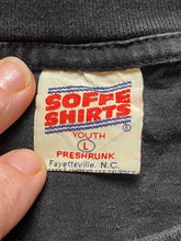 Load image into Gallery viewer, VTG Rock N' Roll Shirt Womens Large Lumo Girl Guitar Glow in The Dark 90s Ladies
