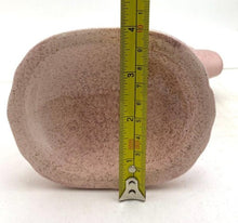 Load image into Gallery viewer, Red Wing Pottery Vase Shell Fan Pink Speckled Vintage No. 899 Lavender 7.5" Tall
